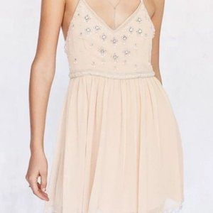 KIMICHI BLUE Embellished A-Line Dress